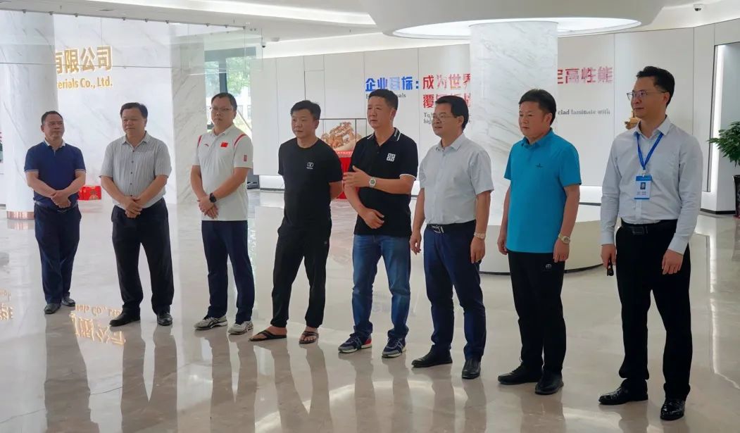 立讯精密王来胜副董事长一行到D体育（中国）材料考察